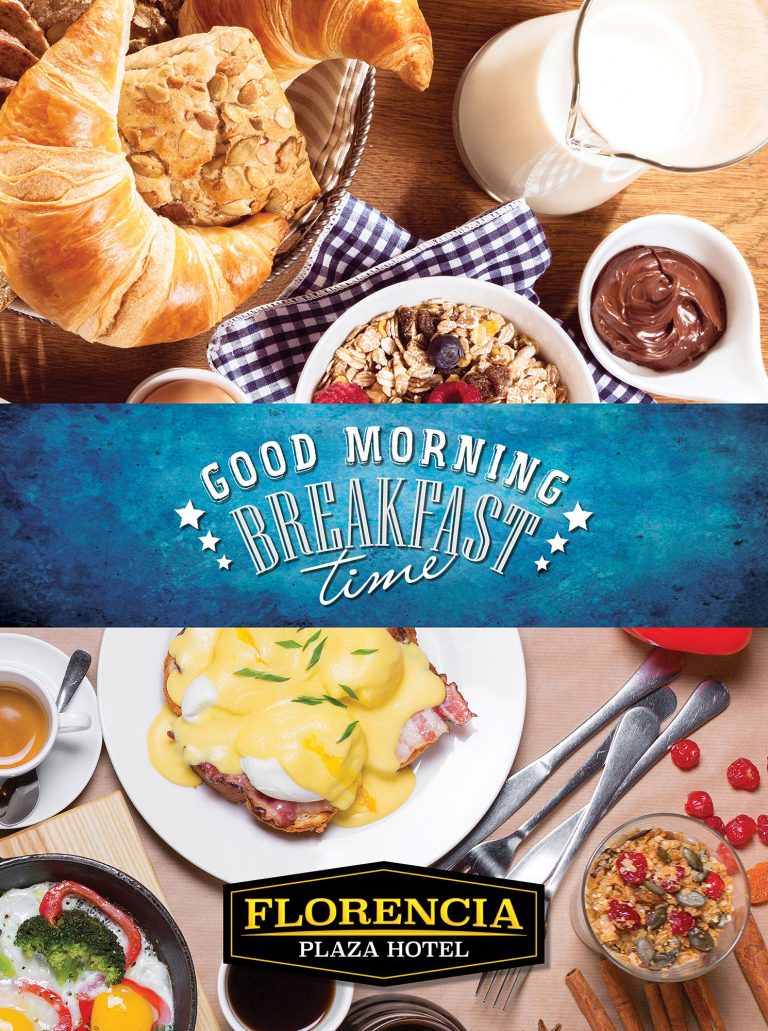 Men   Desayuno Florencia Plaza Hotel